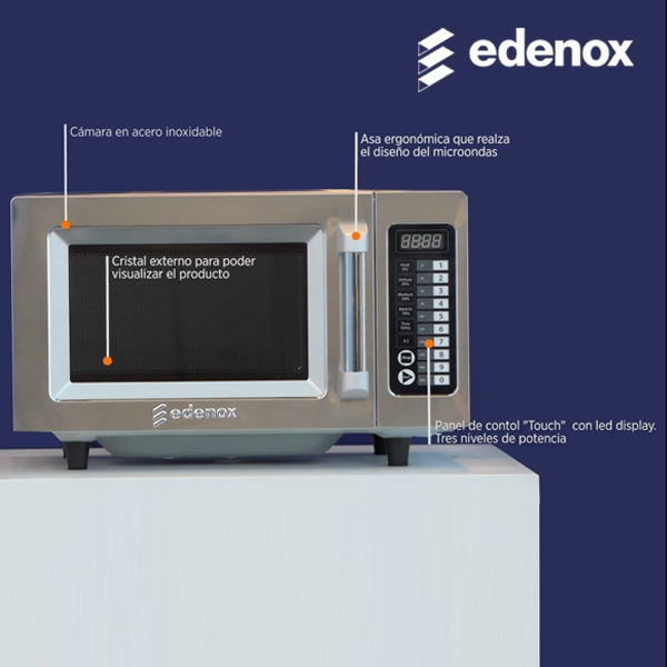 Microondas Profesional MICRO-1025 de edenox